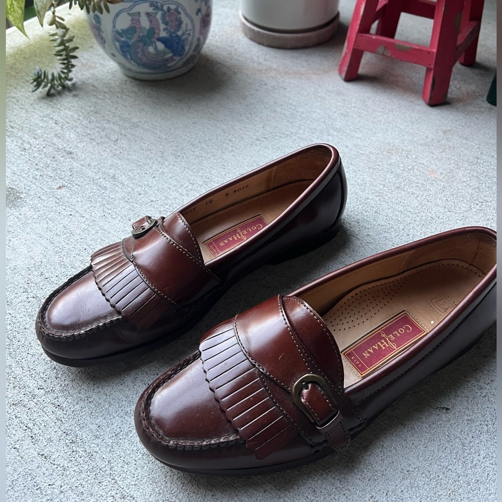 Cole Haan Brown Leather Loafers